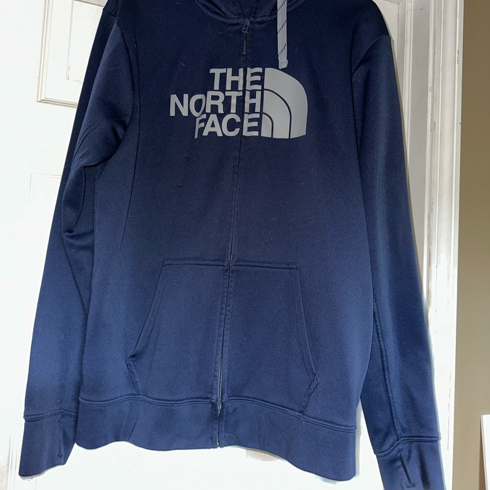 The North Face Dark Blue Full-Zip Hoodie